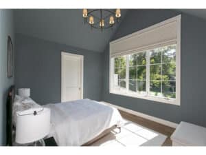 Streeter built junior suite, upper level overlooking backyard pool