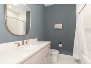 Streeter built junior suite bath at Lakeview Avenue Deephaven