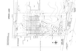 Site Plan, Green Lake
