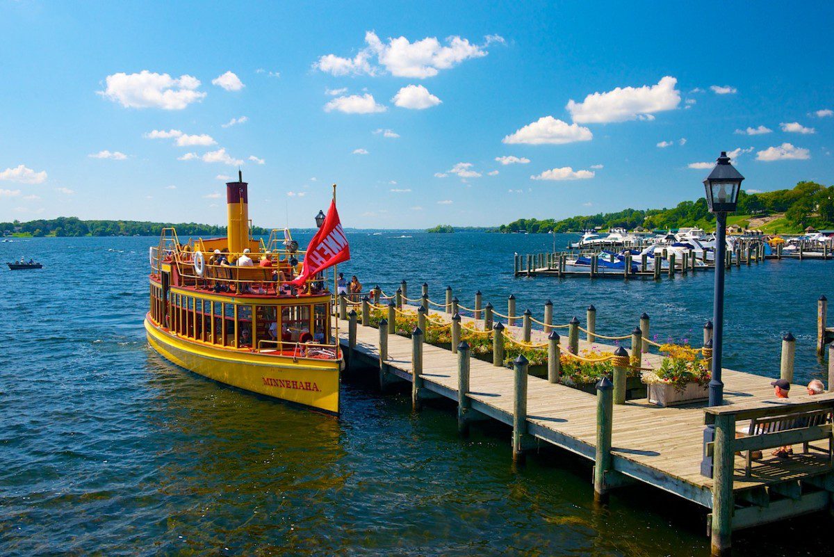 Minnehaha Steamboat, Lake Wayzata, Minnesota, Lakes