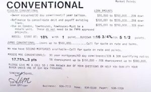 Historic Mortgage Interest Rates in the 1980s.